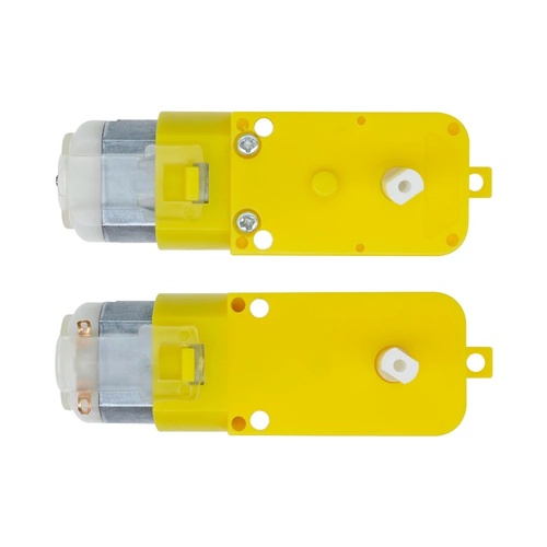 2pcs DC 3–12V TT Motor Dual Shaft Geared Motor Module for DIY Smart Robot Car – Sri Lanka