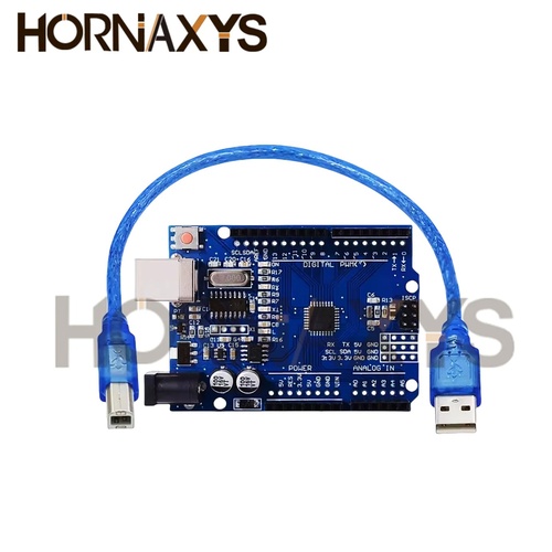 high quality UNO R3 (CH340G) MEGA328P for Arduino UNO R3 + USB CABLE ATMEGA328P-AU Development board 16Mhz TYPE-C
